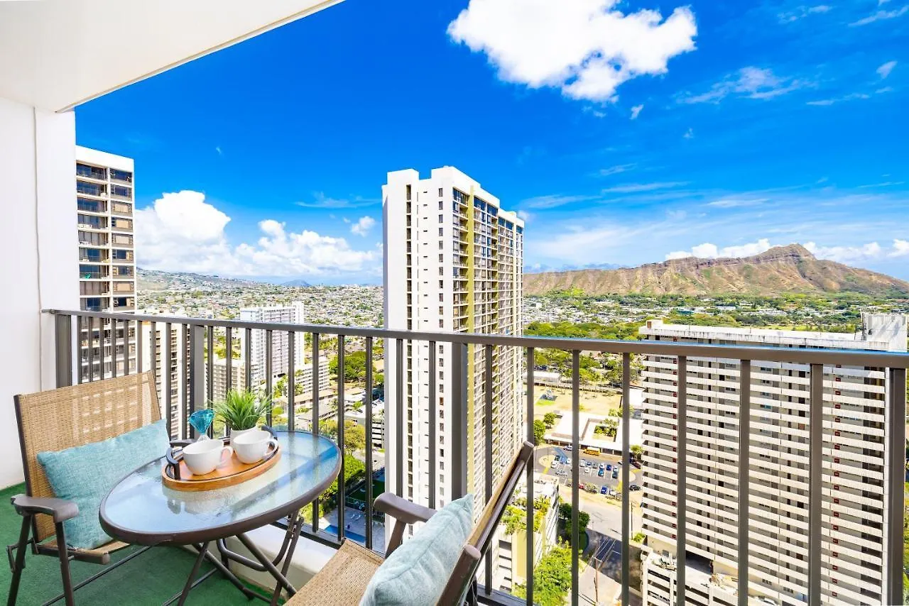 Appartement Waikiki Banyan Bliss, Ocean View & Walk To Beach Honolulu